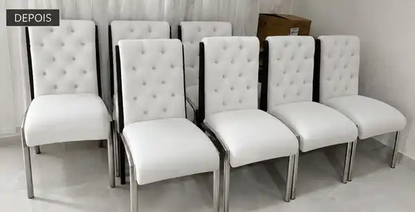 Estofado depois da reforma na Estofaria em Curitiba